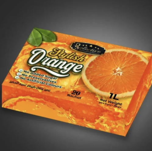 عصير ستايلش برتقال مع فيتامين سي