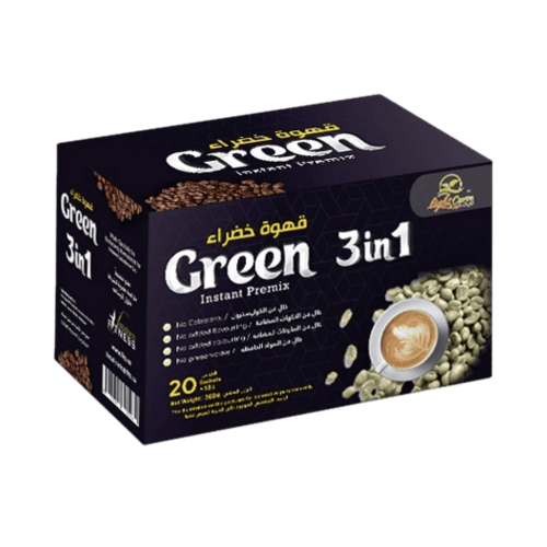 قهوة خضراء 3بـ1