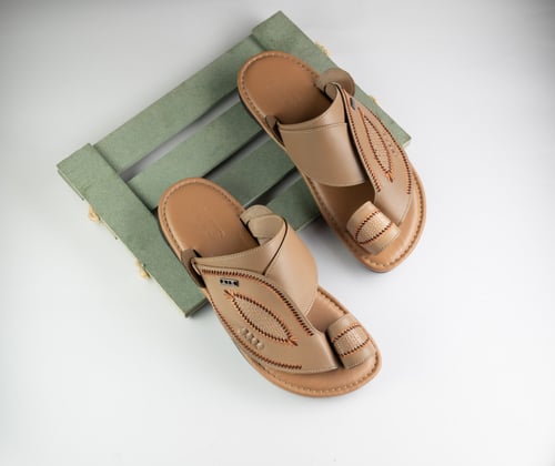 دعسة (شبشب جلد طبيعي)