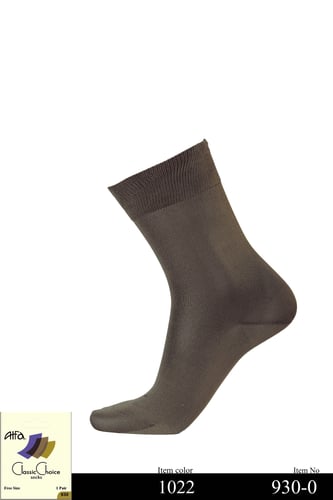 جورب صيفي رجالي مايكروفايبر نايلون نصف الساق 0-930