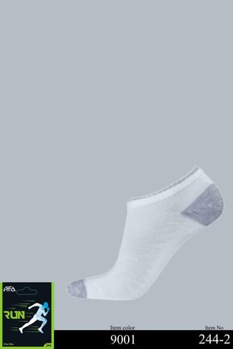 جورب رياضي رجالي بوليستر تحت الكعب 2-244