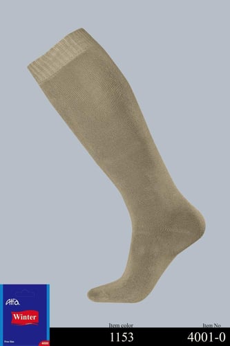 جورب شتوي رجالي اكرليك ( صوف صناعي ) كامل الساق 40...