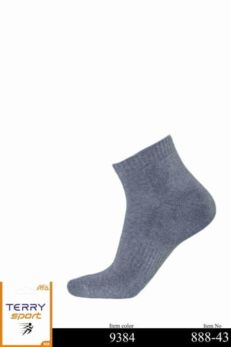 جورب رياضي رجالي قطن فوق الكعب مبطن 43-888