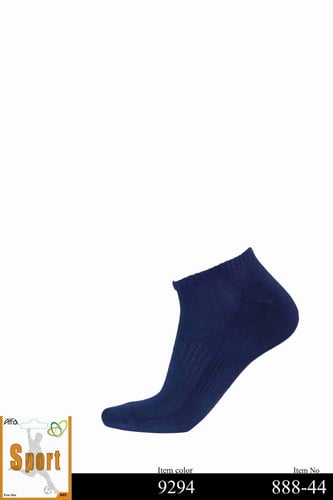 جورب رياضي رجالي قطن تحت الكعب مبطن 44-888