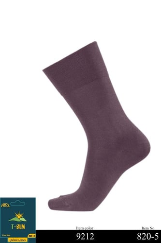 جورب سكري شتوي رجالي بامبو نصف الساق 5-820