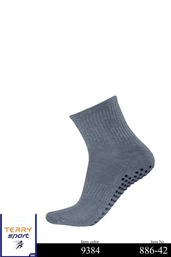 جوارب ضد الانزلاق نصف الساق قطن للرياضة رجالي مبطن...