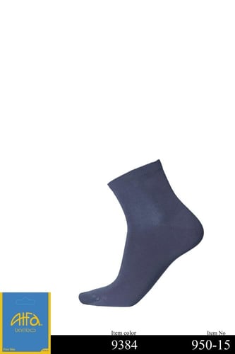 جورب صيفي رجالي بامبو فوق الكعب 15-950