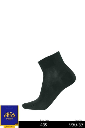 جورب سكري صيفي رجالي بامبو فوق الكعب 55-950