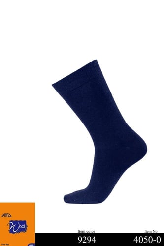 جورب شتوي رجالي صوف نصف الساق 4050