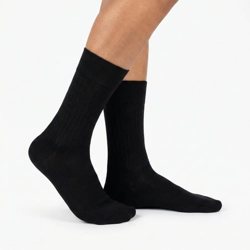 جورب سكري شتوي رجالي بامبو نصف الساق 8-555