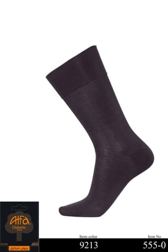 جورب سكري صيفي رجالي بامبو نصف الساق 0-555