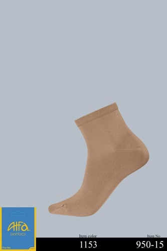 جورب صيفي رجالي بامبو فوق الكعب 15-950