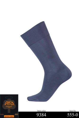 جورب سكري صيفي رجالي بامبو نصف الساق 0-555