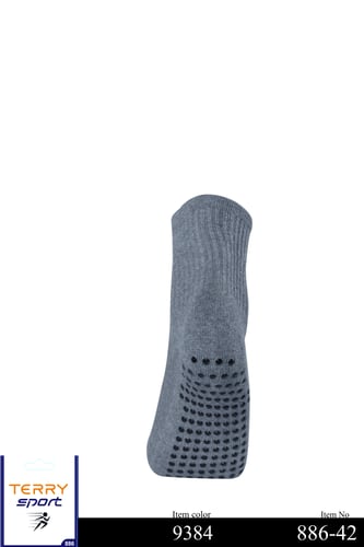 جوارب ضد الانزلاق نصف الساق قطن للرياضة رجالي مبطن...