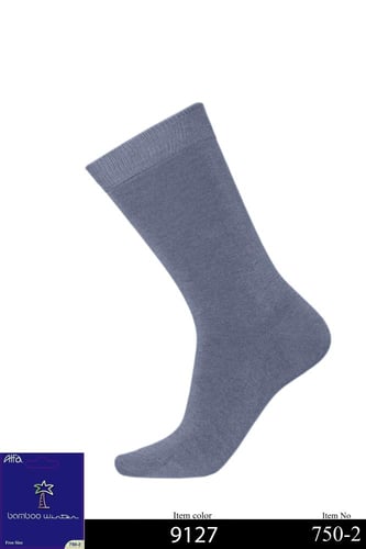 جورب شتوي رجالي بامبو نصف الساق 2-750