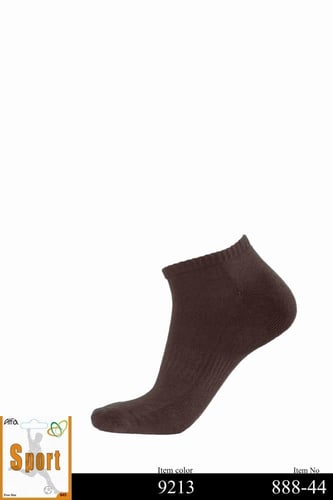 جورب رياضي رجالي قطن تحت الكعب مبطن 44-888