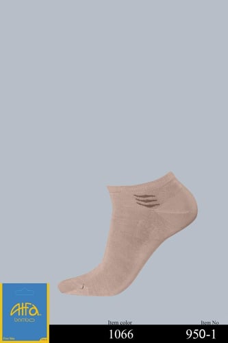 جورب صيفي رجالي بامبو تحت الكعب 1-950