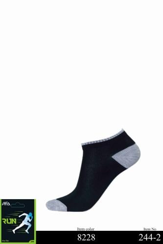 جورب رياضي رجالي بوليستر تحت الكعب 2-244