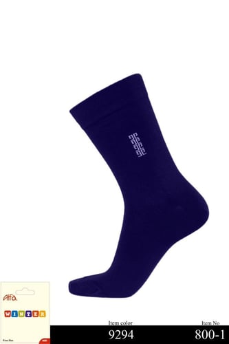 جورب شتوي رجالي اكرليك ( صوف صناعي ) نصف الساق 1-0...