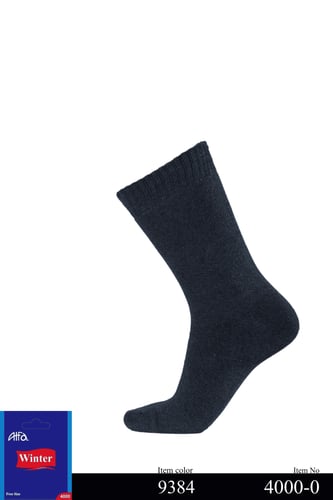 جورب شتوي رجالي اكرليك ( صوف صناعي ) نصف الساق 400...