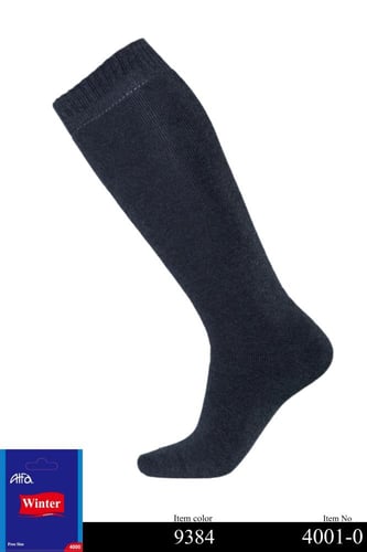 جورب شتوي رجالي اكرليك ( صوف صناعي ) كامل الساق 40...