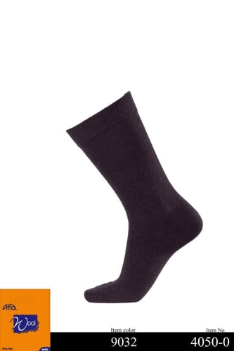 جورب شتوي رجالي صوف نصف الساق 4050