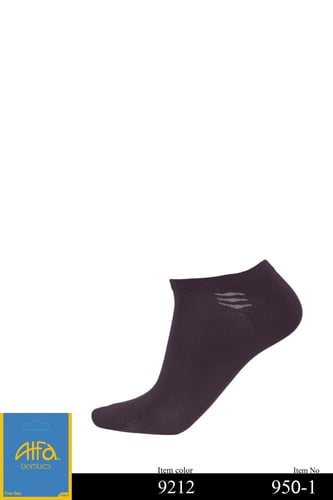 جورب صيفي رجالي بامبو تحت الكعب 1-950