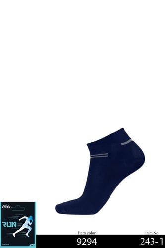 جورب رياضي رجالي بوليستر فوق الكعب 1-243