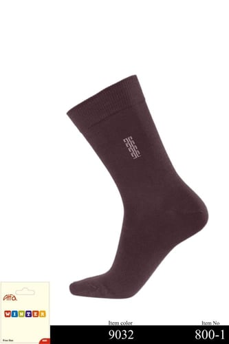 جورب شتوي رجالي اكرليك ( صوف صناعي ) نصف الساق 1-0...