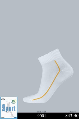 جورب رياضي رجالي قطن فوق الكعب 40-843