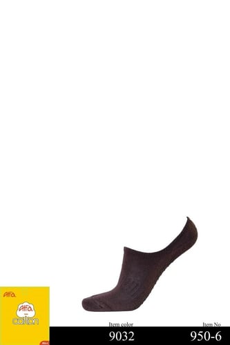 جورب مخفي مانع للانزلاق قطن شتوي مبطن بحبيبات السل...