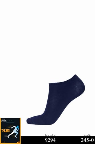 جورب رياضي رجالي بوليستر تحت الكعب 0-245