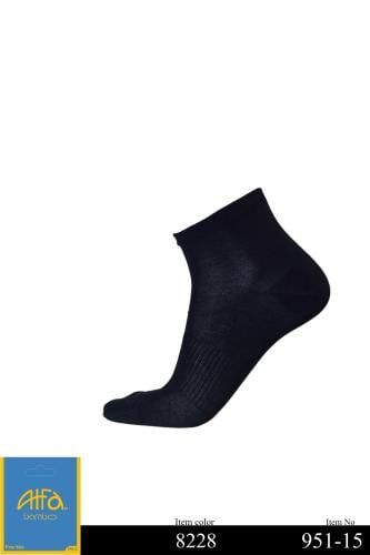 جورب صيفي رجالي بامبو فوق الكعب 15-951