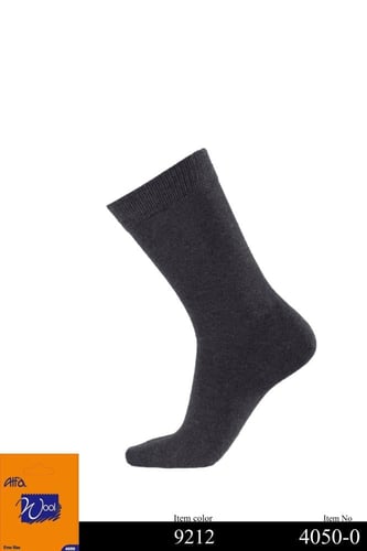 جورب شتوي رجالي صوف نصف الساق 4050