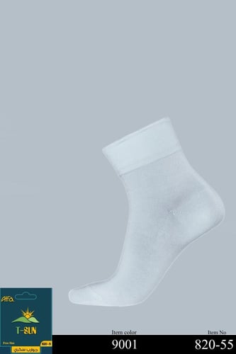 جورب سكري شتوي رجالي بامبو فوق الكعب 55-820