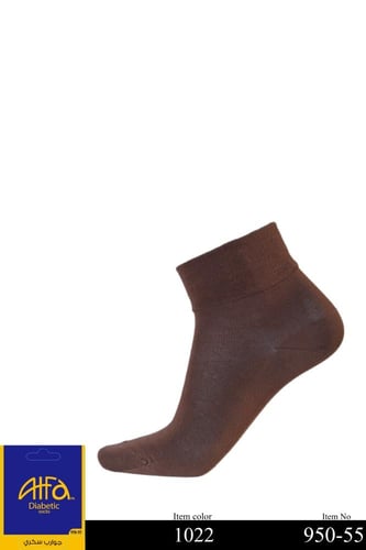 جورب سكري صيفي رجالي بامبو فوق الكعب 55-950