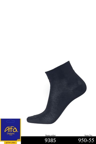 جورب سكري صيفي رجالي بامبو فوق الكعب 55-950