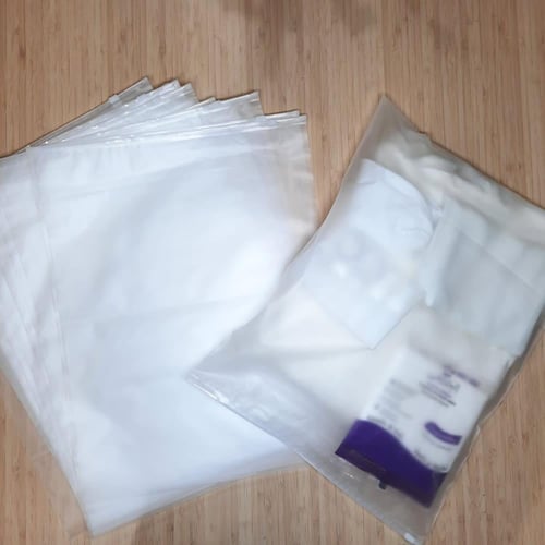 اكياس شفافة للتخزين والشحن بقفل - 35*25 - 10 حبات