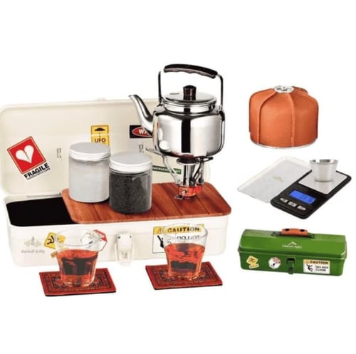 صندوق أخضر عزبة شاي مختص