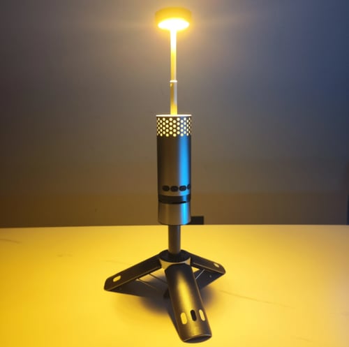 مصباح التخييم المتنقل مع الجراب