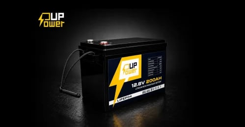 بطارية ليثيوم 12.8V سعة 200 أمبير – عرض 20 سم