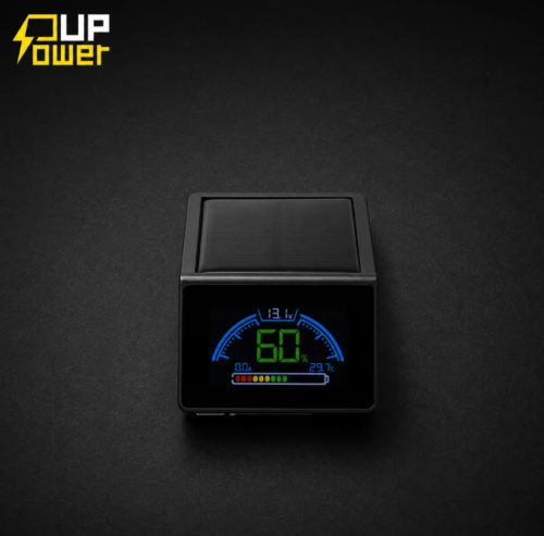 شاشة بطارية ليثيوم ذكية اسود بدون سلك powerUp