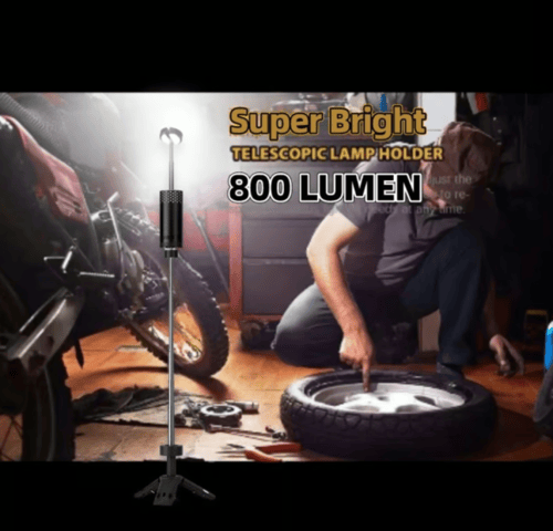 مصباح التخييم المتنقل مع الجراب