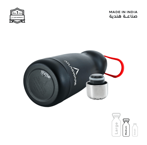 مطارة أطلس وير 1000 مل مطاط أسود