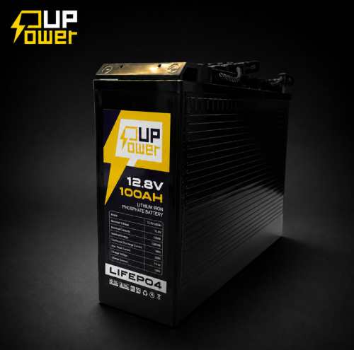 بطارية ليثيوم 12.8V سعة 100 أمبير – عرض 11 سم