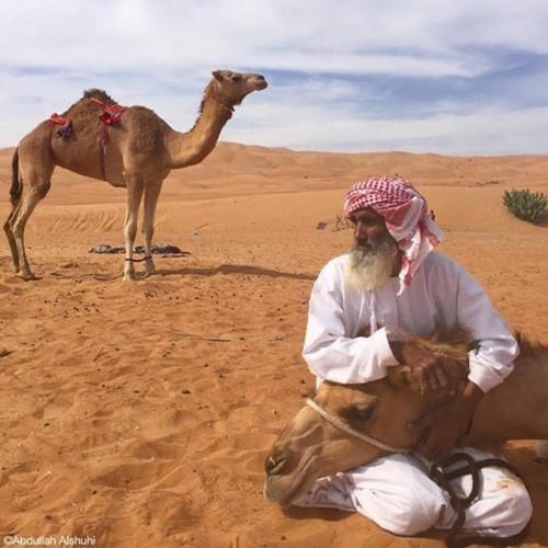 تجربة ركوب الجمل