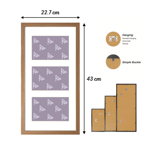 رسمة لثلاث اشخاص - إطار ثلاثي