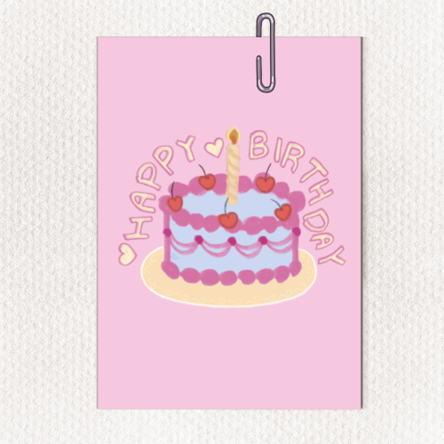 كرت happy birthday