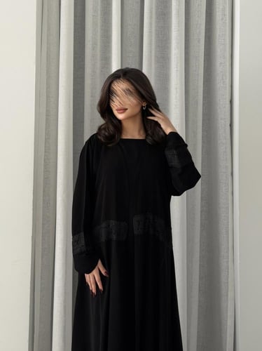 فستان تحت العبايه