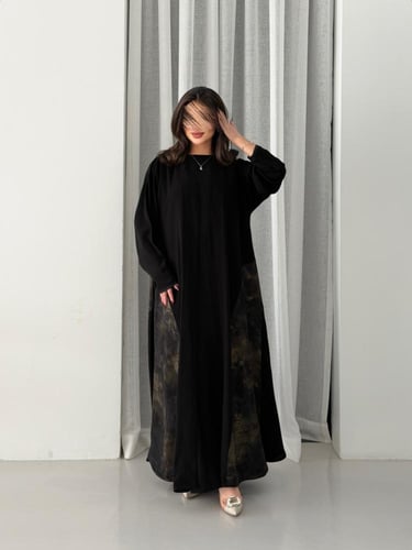 فستان تحت العبايه